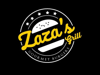 Zazas Grill logo design by MastersDesigns