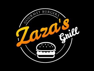 Zazas Grill logo design by MastersDesigns