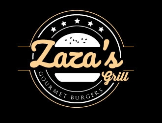 Zazas Grill logo design by MastersDesigns