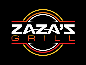 Zazas Grill logo design by agus