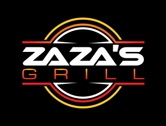 Zazas Grill logo design by agus