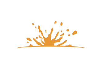 Splat logo design by YONK