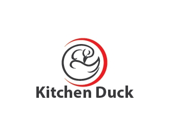 Kitchen Duck logo design by bcendet