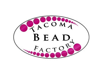 Tacoma Bead Factory logo design by nikkl