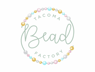 Tacoma Bead Factory logo design by agus