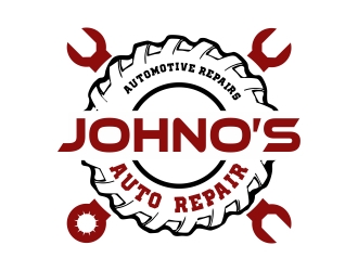 Johno’s Auto Repair logo design by cikiyunn