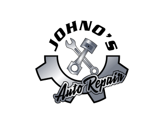 Johno’s Auto Repair logo design by Kruger