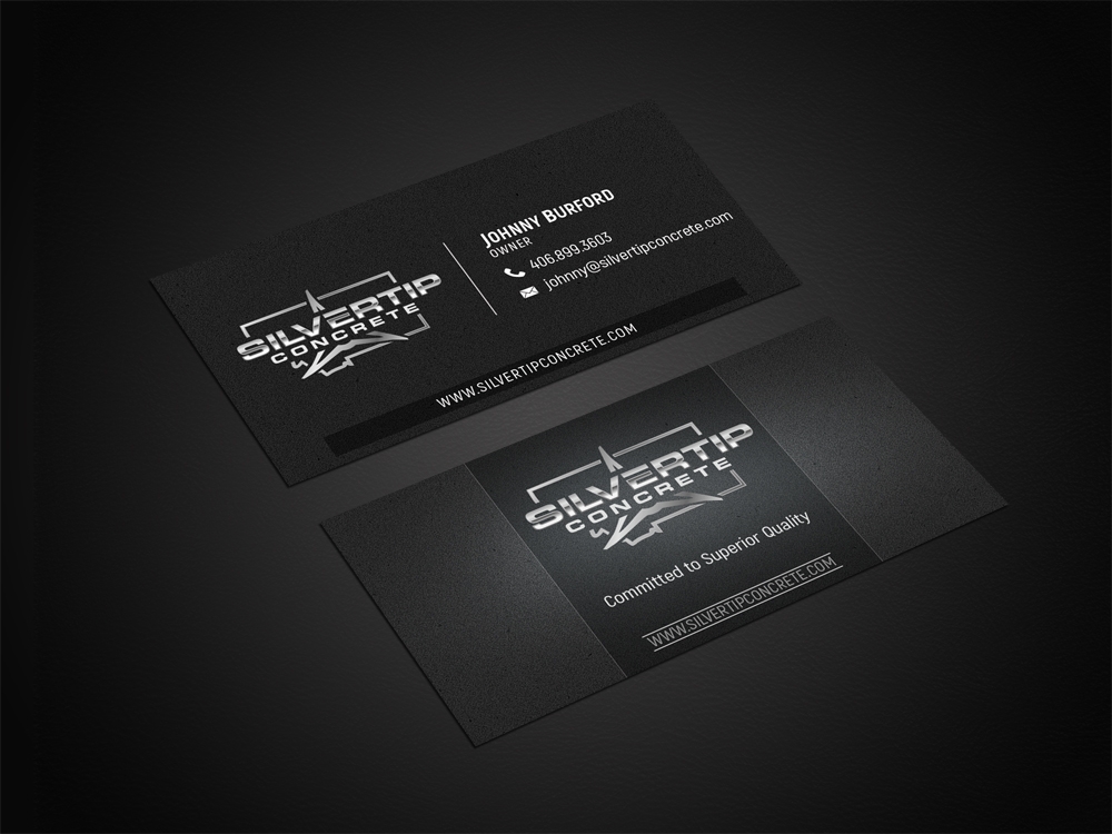 Silvertip Concrete logo design by aamir