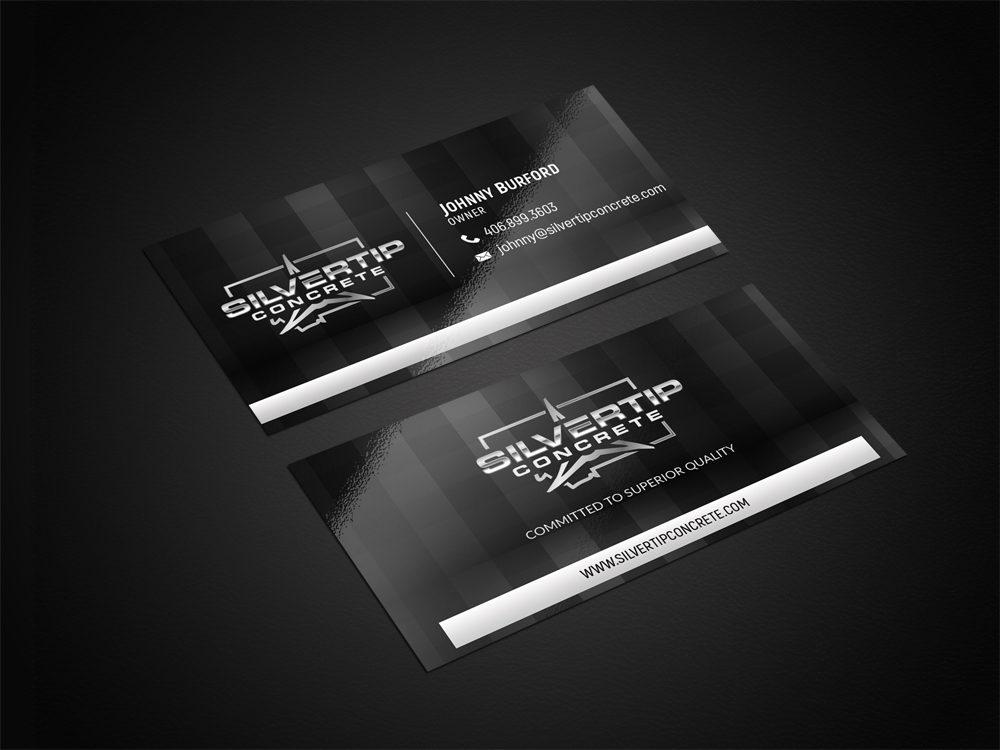 Silvertip Concrete logo design by aamir