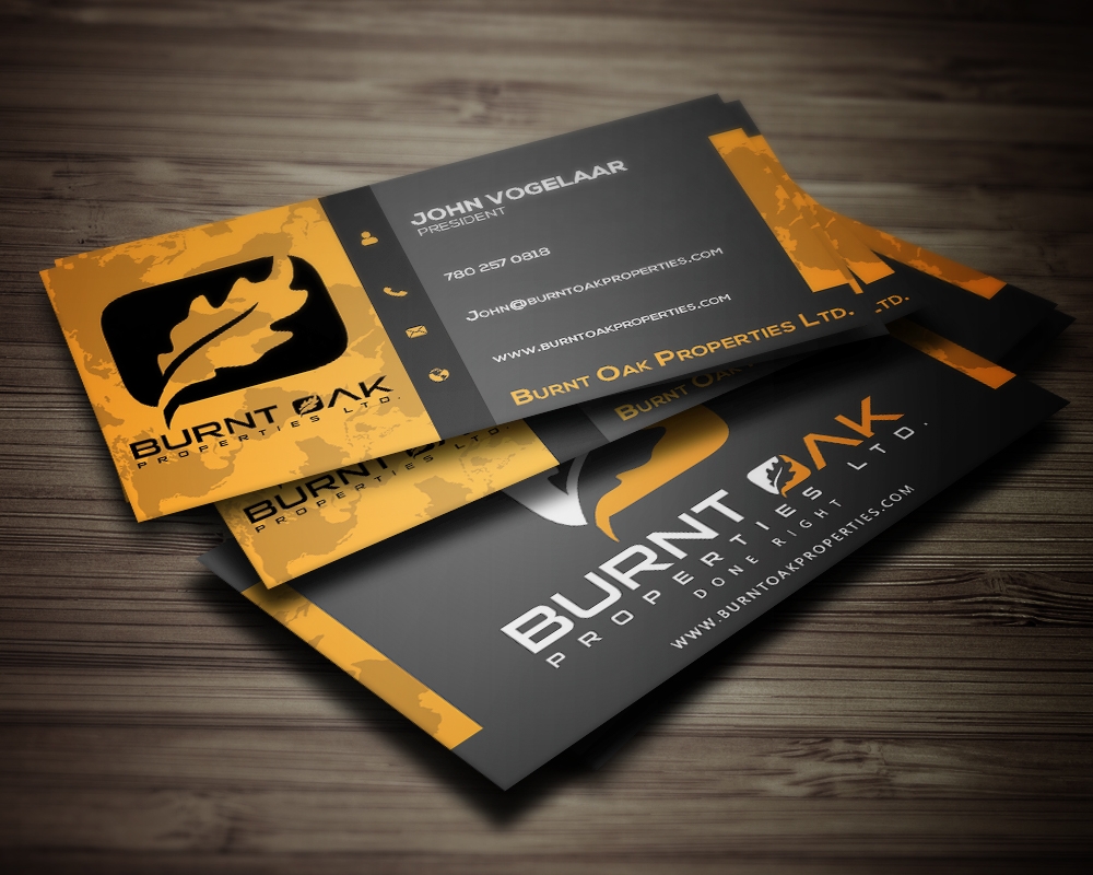 Burnt Oak Properties Ltd. logo design by MastersDesigns
