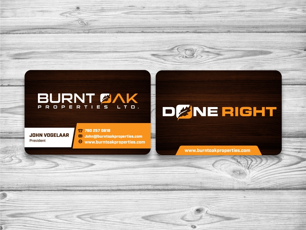 Burnt Oak Properties Ltd. logo design by jaize