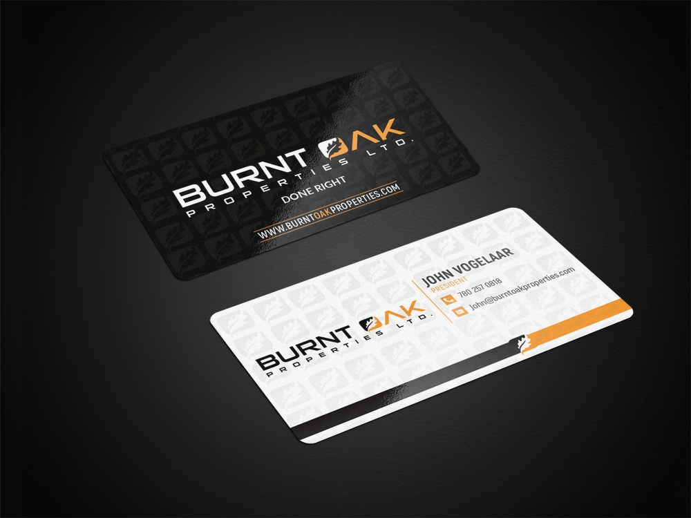Burnt Oak Properties Ltd. logo design by aamir
