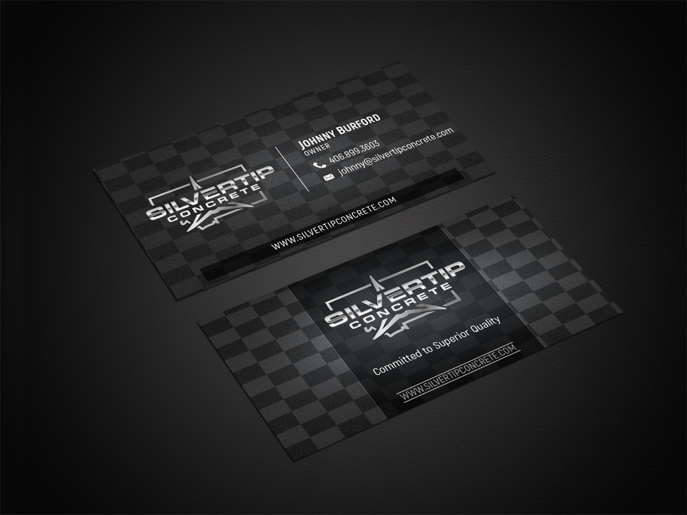 Silvertip Concrete logo design by aamir