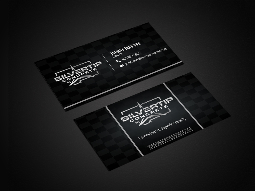 Silvertip Concrete logo design by aamir