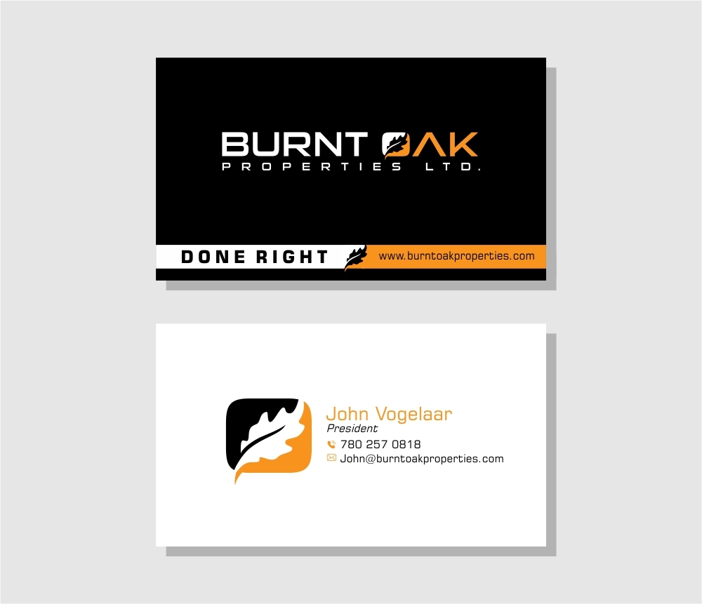 Burnt Oak Properties Ltd. logo design by lj.creative