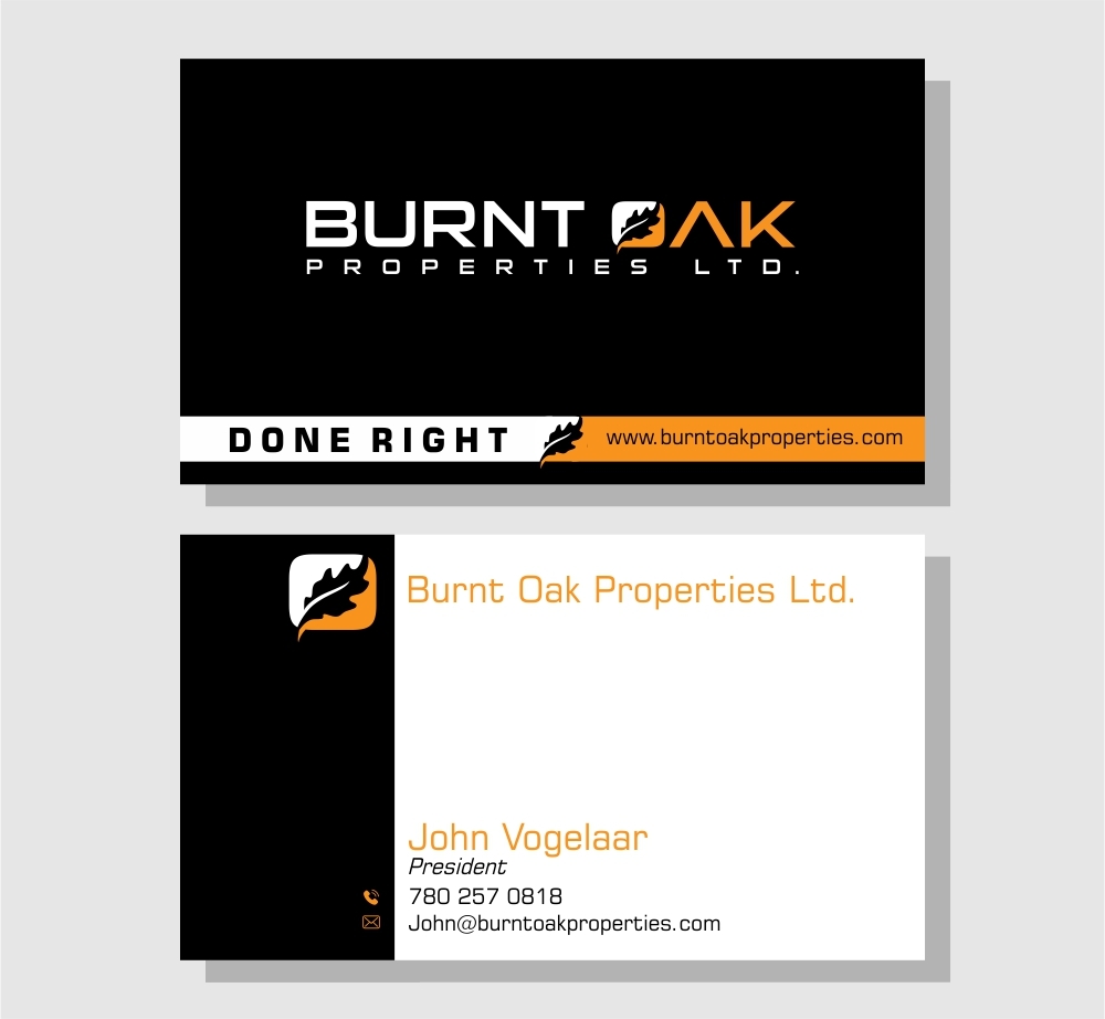 Burnt Oak Properties Ltd. logo design by lj.creative