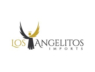 Los Angelitos Imports  logo design by usashi