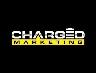 Charged Marketing  logo design by JJlcool