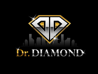 Diamond Gold Grillz  logo design by fontstyle