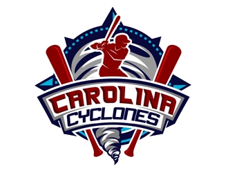 Carolina Cyclones logo design by DreamLogoDesign