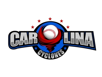 Carolina Cyclones logo design by DreamLogoDesign