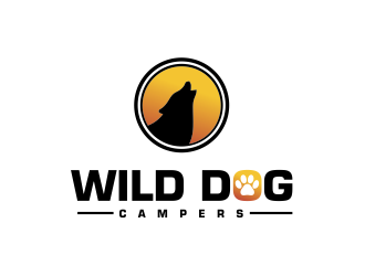 WILD DOG CAMPERS logo design by oke2angconcept