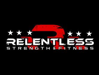 RELENTLESS    Strength & Fitness logo design by JessicaLopes