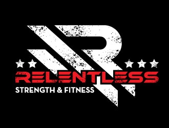 RELENTLESS    Strength & Fitness logo design by gogo