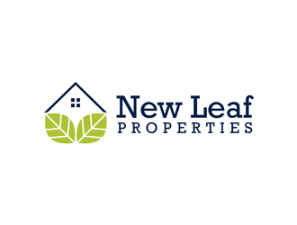 New Leaf Properties logo design by logolady