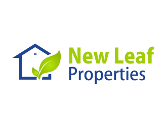 New Leaf Properties logo design by stark