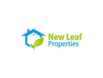New Leaf Properties logo design by stark