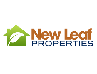 New Leaf Properties logo design by kunejo