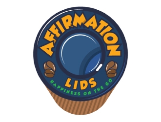 Affirmation Lids logo design by shere