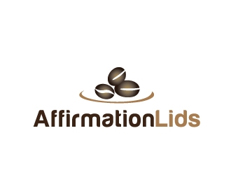Affirmation Lids logo design by Marianne
