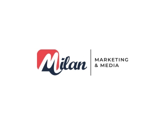 Milan Marketing & Media logo design by Eliben