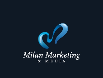 Milan Marketing & Media logo design by nehel