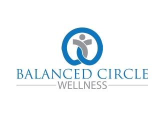 balanced circle wellness logo design by emyjeckson