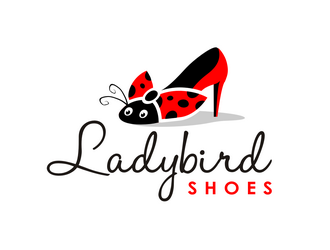Ladybird Shoes logo design by haze