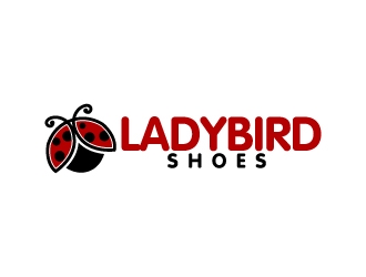 Ladybird Shoes logo design by jaize