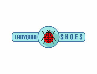Ladybird Shoes logo design by ROSHTEIN