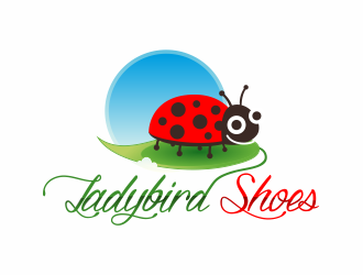 Ladybird Shoes logo design by ROSHTEIN