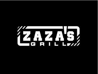 Zazas Grill logo design by zenith