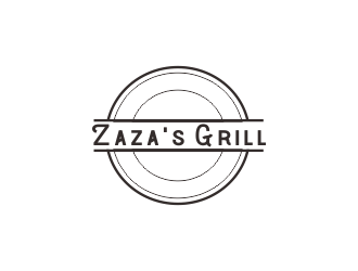 Zazas Grill logo design by Greenlight