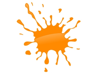 Splat logo design by FlashDesign