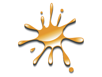 Splat logo design by rgb1