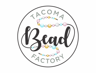 Tacoma Bead Factory logo design by agus