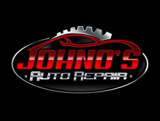Johno’s Auto Repair logo design by DreamLogoDesign
