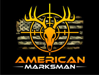 American Marksman logo design by haze