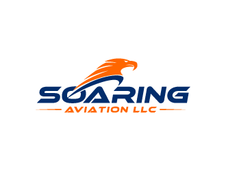 Soaring Aviation LLC logo design by shadowfax