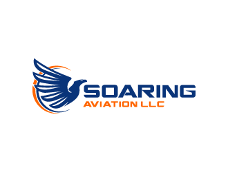 Soaring Aviation LLC logo design by shadowfax